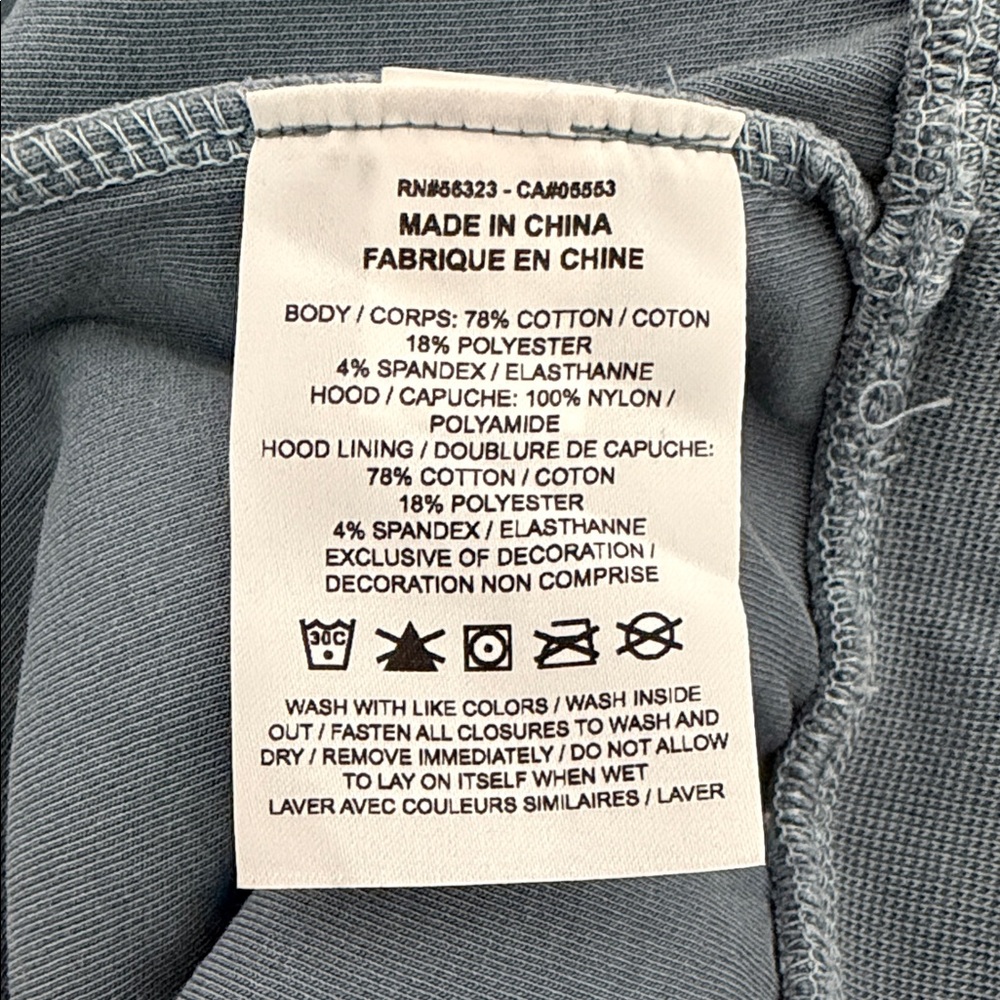 Nike Jordan Blue Pullover Hoodie - Picture 6 of 6